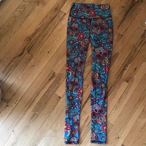 Yoga Democracy Day of the Dead Leggings